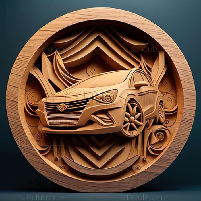 3D модель Opel Astra H (STL)
